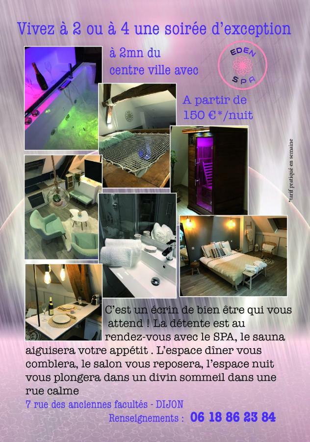 Eden Spa Appartement D'Exception Dijon Eksteriør billede